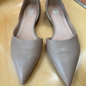 Franco sarto nude flats 8.5